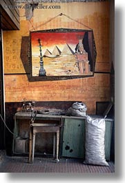 arts, athens, egyptian, europe, greece, old, posters, pyramids, vertical, workbench, photograph