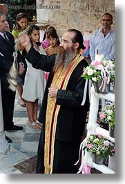 athens, baptism, bearded, europe, greece, priests, vertical, photograph
