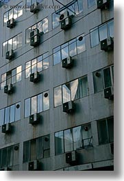 air conditioners, athens, europe, greece, reflective, vertical, windows, photograph