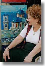 athens, europe, greece, greek, paintings, people, vertical, womens, photograph