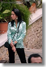 aqua, athens, blouse, colors, europe, greece, green, people, vertical, womens, photograph