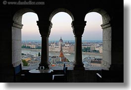 arches, budapest, buildings, domes, europe, horizontal, hungary, parliament, structures, views, photograph