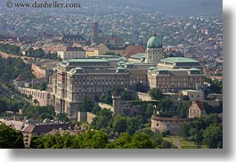 budapest, buildings, castle hill, castles, cityscapes, europe, hills, horizontal, hungary, structures, photograph