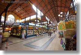 budapest, central market hall, europe, halls, horizontal, hungary, market, slow exposure, photograph