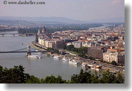budapest, buildings, cityscapes, danube, europe, horizontal, hungary, rivers, structures, photograph