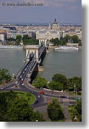 bridge, budapest, cityscapes, europe, hungary, structures, szechenyi chain bridge, vertical, photograph