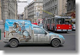 arts, budapest, cars, europe, horizontal, horses, hungary, knights, paintings, transportation, photograph