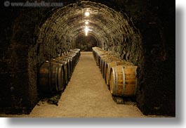 barrels, cellar, europe, grof degenfeld castle hotel, horizontal, hungary, wines, photograph