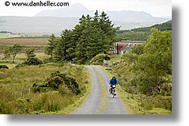 bikers, biking, connaught, connemara, europe, horizontal, ireland, irish, mayo county, uphill, western ireland, photograph