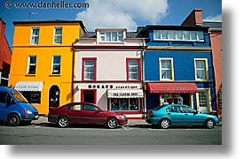 buildings, clifden, colored, connaught, connemara, europe, horizontal, ireland, irish, mayo county, western ireland, photograph