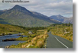 connaught, connemara, europe, horizontal, ireland, irish, landscapes, long, mayo county, roads, western ireland, photograph