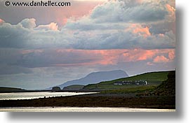 clouds, connaught, connemara, europe, horizontal, ireland, irish, mayo, mayo county, sunsets, western ireland, photograph