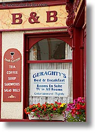 bed and breakfast, connaught, connemara, europe, geraghtys, ireland, irish, mayo county, vertical, western ireland, photograph