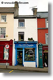 connaught, connemara, europe, ireland, irish, mayo county, narrow, stores, vertical, western ireland, photograph