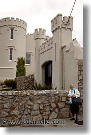 capital, castles, cities, dalkey, dublin, eastern ireland, europe, houses, ireland, irish, leinster, vertical, photograph