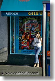 capital, cities, dublin, eastern ireland, europe, girls, ireland, irish, leinster, people, shops, vertical, photograph
