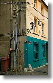 carrick on suir, cork county, europe, ireland, irish, lamps, munster, vertical, wiring, photograph