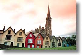 cobh, cork, cork county, europe, horizontal, houses, ireland, irish, munster, photograph