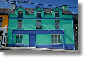 cork, cork county, europe, green, horizontal, houses, ireland, irish, munster, youghal, photograph