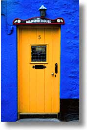 cork, cork county, doors, europe, ireland, irish, kinsale, munster, vertical, photograph