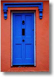 blues, cork county, doors, europe, ireland, irish, loop head, loophead penninsula, munster, vertical, photograph