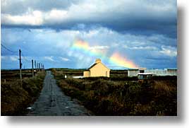 cork county, europe, horizontal, ireland, irish, loop head, loophead penninsula, loopy, munster, rainbow, photograph