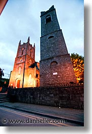 athlone, churches, county shannon, europe, evening, ireland, irish, shannon, shannon river, slow exposure, vertical, photograph