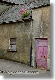 athlone, county shannon, doors, europe, ireland, irish, pink, shannon, shannon river, vertical, photograph