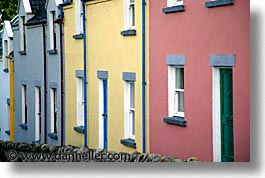 colored, county shannon, dublin, europe, homes, horizontal, ireland, irish, mount shannon, shannon, shannon river, photograph
