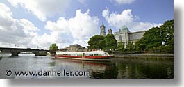 athlone, boats, europe, horizontal, ireland, irish, panoramic, river barge, shannon princess, shannon princess ii, water vessel, photograph