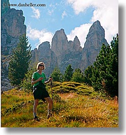 alto adige, bolzano group, dolomites, europe, hiking, italy, john linda hutchins, lindas, square format, photograph