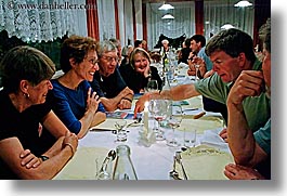 alto adige, bolzano group, dinner, dolomites, europe, horizontal, italy, lecture, photograph