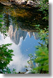 alto adige, dolomites, europe, italy, mountains, nature, reflections, vertical, photograph