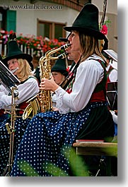 alto adige, dolomites, europe, italy, people, sax, vertical, womens, photograph