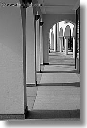 alto adige, black and white, cloisters, dolomites, europe, italy, st ulrich, vertical, photograph