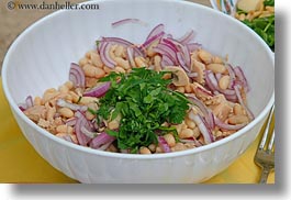 beans, europe, foods, horizontal, italy, onions, puglia, salad, white, photograph