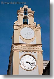 clock tower, europe, gallipoli, italy, puglia, vertical, photograph