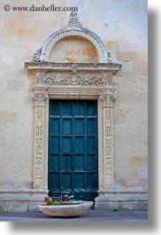 blues, doors, europe, italy, lecce, puglia, vertical, photograph