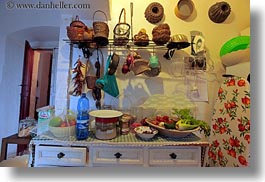 europe, horizontal, houses, italy, kitchen, masseria murgia albanese, noci, puglia, photograph