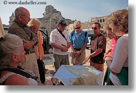 europe, groups, horizontal, italy, map, puglia, tourists, viewing, photograph