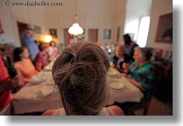 dining, europe, groups, hair, horizontal, italy, puglia, tables, tourists, photograph