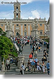 buildings, europe, italy, rome, spanish, stairs, vertical, photograph