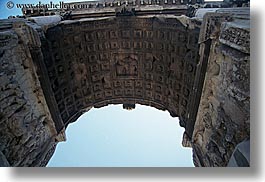 arches, architectural ruins, constantine, europe, horizontal, italy, rome, photograph