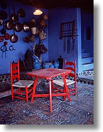 chairs, europe, italy, red, sardinia, su gologone, tables, vertical, photograph