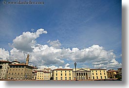 buildings, clouds, europe, florence, horizontal, italy, sky, tuscany, photograph