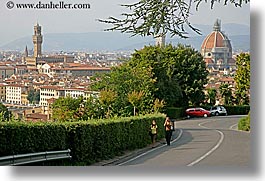 cities, cityscapes, europe, florence, horizontal, italy, pedestrians, tuscany, photograph