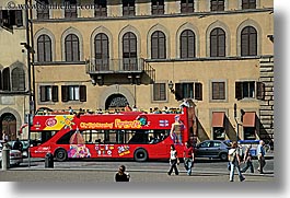 bus, europe, florence, horizontal, italy, sightseeing, tours, tuscany, photograph