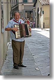 accordion, europe, florence, italy, men, music, musicians, people, tuscany, vertical, photograph