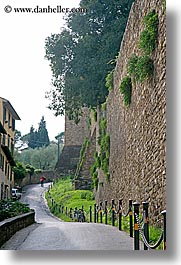 cities, europe, florence, italy, scenics, streets, tuscany, vertical, walls, photograph