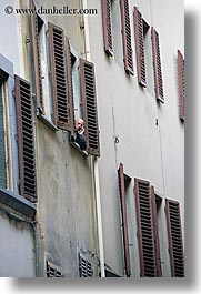 cellphone, europe, florence, italy, men, tuscany, vertical, windows, photograph